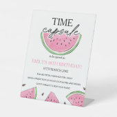 Signe De Table Une Capsule Melon Watermelon Time Capsule (Recto)