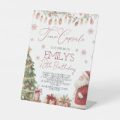 Signe De Table Une capsule temporelle de joyeux anniversaire (Recto)