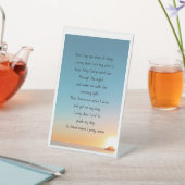 Signe De Table Une prière au coucher. (In SItu)