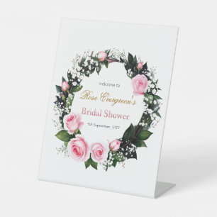 Signe De Table Une romance floue : Fête des mariées rose