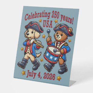 Signe De Table USA 250th Anniversary Souvenir - Patriotique