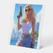 Signe De Table Vacation's Over (Recto)