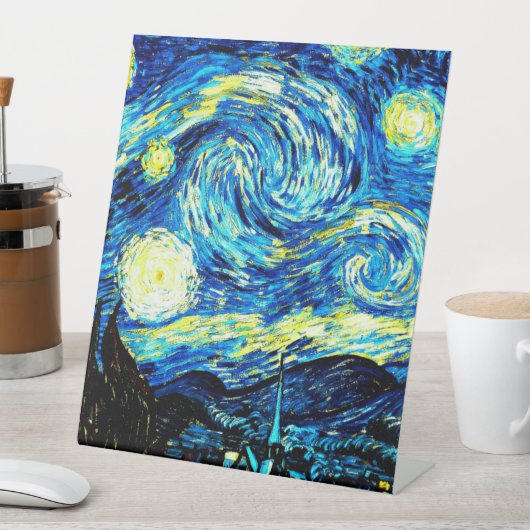 Signe De Table Van Gogh, Starry Night (In SItu)