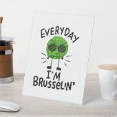 Signe De Table Vegan Brussels Sprouts (In SItu)