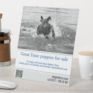 Signe De Table Vendeur Afficheur