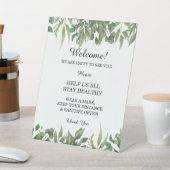 Signe De Table Verdure Feuille Foliage Mariage Sécurité (In SItu)