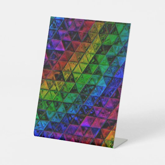 Signe De Table Verre de fierté (Recto)