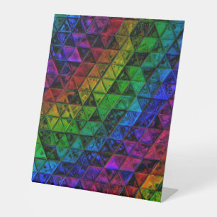 Signe De Table Verre de fierté