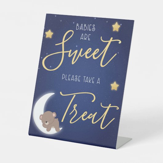 Signe De Table Vers la Lune et le Dessert (Recto)