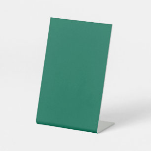 Signe De Table Vert bouteille (couleur solide)