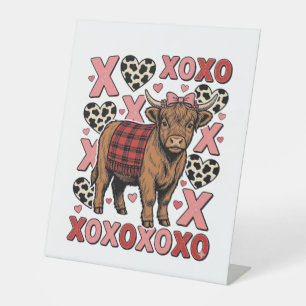Signe De Table Vêtement vintage de la Saint-Valentin XOXO jolie v