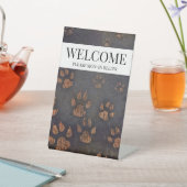 Signe De Table Vétérinaire d'accueil (In SItu)