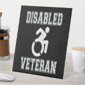 Signe De Table Vétérinaire handicapé (In SItu)