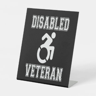 Signe De Table Vétérinaire handicapé