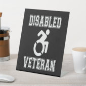 Signe De Table Vétérinaire handicapé (In SItu)