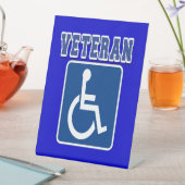 Signe De Table Vétérinaire handicapé handicapé (In SItu)