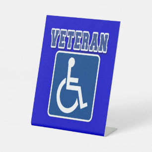 Signe De Table Vétérinaire handicapé handicapé