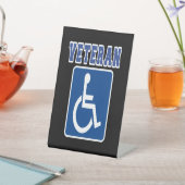 Signe De Table Vétérinaire handicapé handicapé (In SItu)