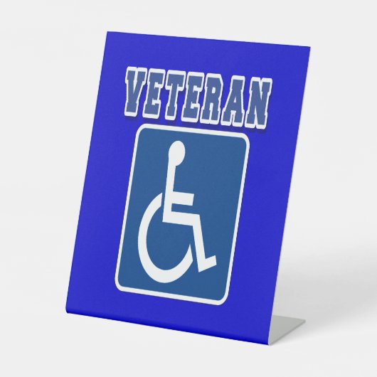 Signe De Table Vétérinaire handicapé handicapé (Recto)