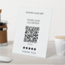 Veuillez Nous Laisser Un Examen Du Code QR