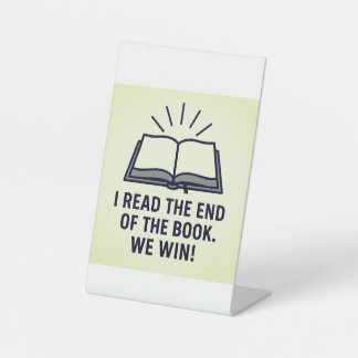 Signe De Table Victoire en Christ