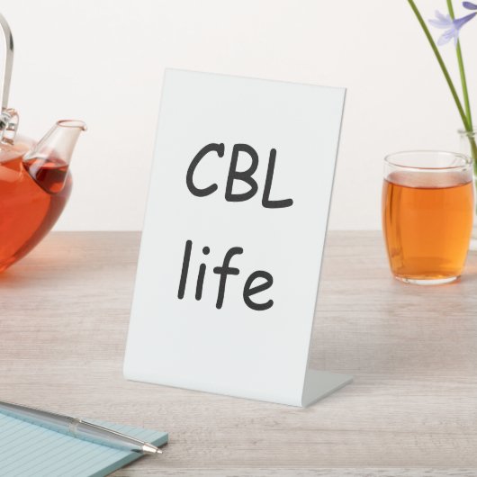 Signe De Table Vie CBL (In SItu)