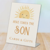 Signe De Table Vient Le Baby shower Fils Cartes Et Cadeaux