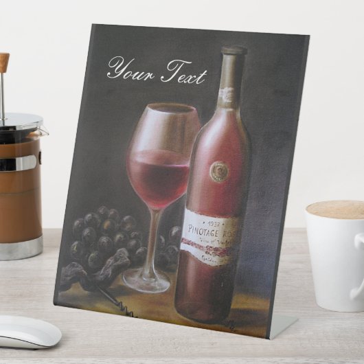 Signe De Table Vin rouge (In SItu)