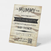 Signe De Table Vintage maman | Baby shower Halloween (Recto)