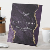 Signe De Table Violet violet Mariage Agate  Violet de luxe (In SItu)