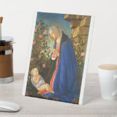 SIGNE DE TABLE VIRGIN ADORER DORMIR CHRIST ENFANT (In SItu)