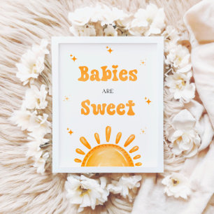 Signe De Table Voici Le Fils Baby shower Les Bébés Sont Doux