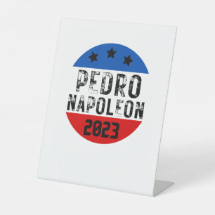 Signe De Table vote Pedro Napoleon drôles texte d'élection