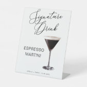 Signe De Table VOYELLE SIGNIFICATIVE STELLA Mariage Espresso Cock (Recto)