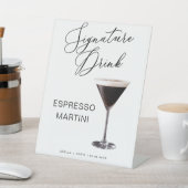 Signe De Table VOYELLE SIGNIFICATIVE STELLA Mariage Espresso Cock (In SItu)