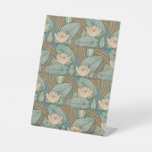 Signe De Table Water Lys Lily Art Nouveau Nature (Recto)