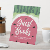 Signe De Table Watermelon Guest Books Baby shower d'été (In SItu)