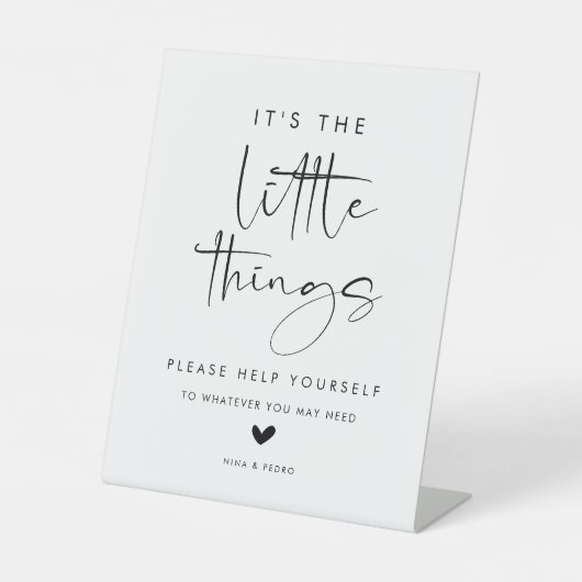 Signe De Table Wedding Bathroom Basket (Recto)