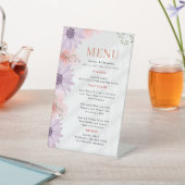 Signe De Table Wedding Menu (In SItu)