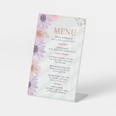Signe De Table Wedding Menu (Recto)