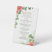 Signe De Table Wedding Menu (Recto)