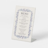 Signe De Table Wedding Menu (Recto)