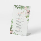 Signe De Table Wedding Menu (Recto)