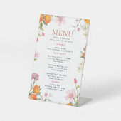 Signe De Table Wedding Menu (Recto)