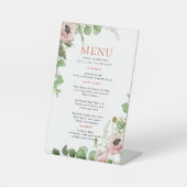 Signe De Table Wedding Menu (Recto)
