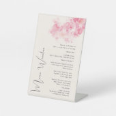 Signe De Table Wedding Menu (Recto)