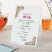 Signe De Table Wedding party custom menu (In SItu)