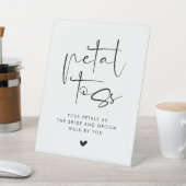 Signe De Table Wedding Petal Toss (In SItu)