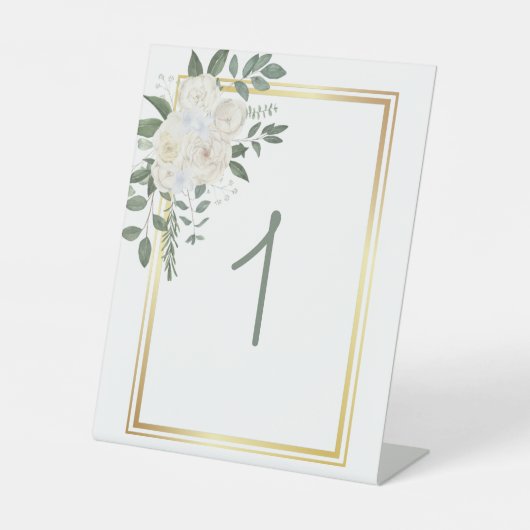 Signe De Table Wedding Table Card Table One (Recto)