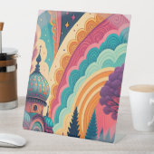 Signe De Table Whimsical Dome Rainbow Pedestal Sign – Customize (In SItu)